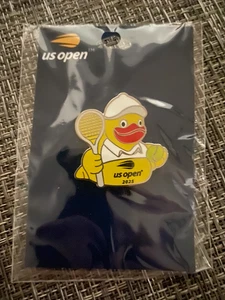 2025 US OPEN TENNIS RUBBER DUCKY PIN - NEW YORK CITY - ALCARAZ - SABALENKA RARE - Picture 1 of 1