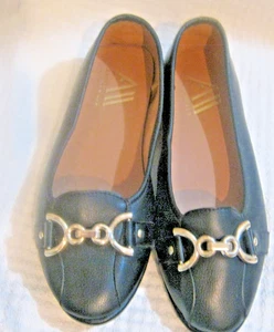 Aerosoles Shoes Womens 7  Big Ben Ballet Flat Black Slip On - Picture 1 of 13