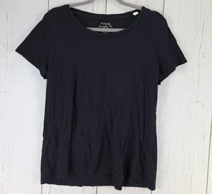 Sonoma Größe Large Everyday T-Shirt schwarz Baumwolle Damen Kurzarm Freizeit Oberteil - Bild 1 von 7