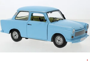 Modellauto SunStar Trabant 601 hellblau SUN4290 Maßstab 1:18 Neu und in der OVP - Picture 1 of 4
