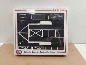 Remolque para carros tándem con porta neumáticos escala 1/18 DIECAST CAR ACME 18984 - Imagen 1 de 3