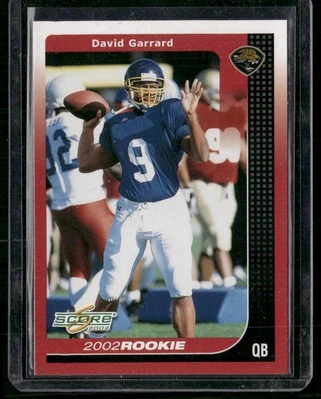 2002 Score #257 David Garrard - Image 1 of 2