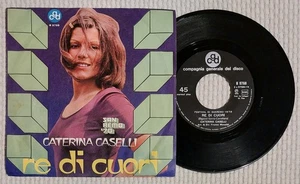 CATERINA CASELLI / RE DI CUORI - 7" (Italy 1970) - Imagen 1 de 1