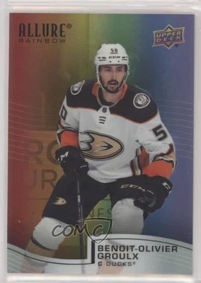 2021-22 Upper Deck Allure Rainbow Double Benoit-Olivier Groulx #R-26 Rookie RC - Image 1 of 2