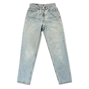 Vintage Levi’s 512 Slim Fit Straight Leg Hellblau Jeans Größe 8 Regular - Bild 1 von 4
