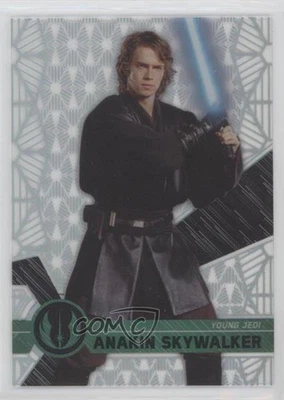 2017 Topps Star Wars High Tek Form 1 Pattern 2 Anakin Skywalker #1 2k3 - Image 1 of 3