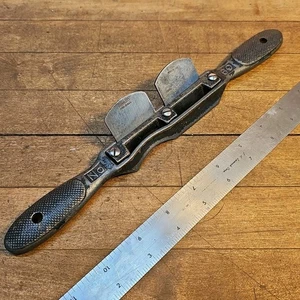 ANTIQUE Stanley RULE & LEVEL #60 Spokeshave • Vintage Woodworking Tools ☆USA - Picture 1 of 4