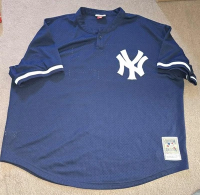 Don Mattingly New York Yankees Mitchell & Ness BP Jersey Sz 56 3XL - Image 1 of 4