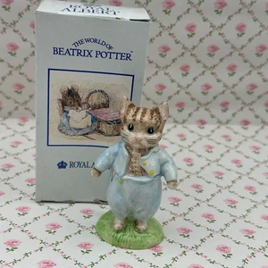 Royal Albert The World Of Beatrix Potter Tom Kätzchen Figur Originalverpackt - Bild 1 von 6