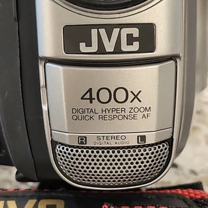 JVC GR-DVF11U Mini DV Digital Video Camera w Battery Charger Remote Strap Guide - Picture 1 of 24