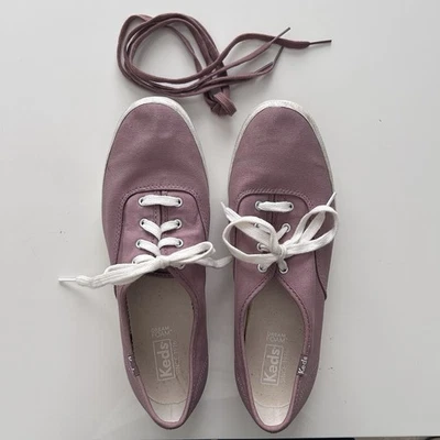 Keds Women’s Sneakers Champion Dream Foam Lace Up Mauve 9.5 EUC WF61136 2 Laces - Image 1 of 4