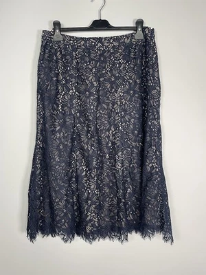 Falda REISS OPAL - Talla UK14 - W32 - Azul Marino - Excelente Estado - Para Mujer’s Foto 1 de 4
