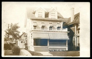USA Postmark BUFFALO NY 1912 Residential Street. Real Photo Postcard - Picture 1 of 2