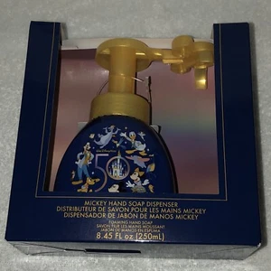 NEW Disney 50th Celebration Mickey Shape Foaming Soap Dispenser w Soap - Picture 1 of 2
