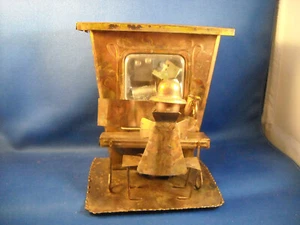 *VTG PRICE COPPER PIANO MAN METAL SCULPTURE  MUSIC BOX  NEEDS  [DOES NOT PLAY] - Picture 1 of 3