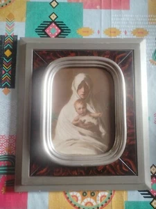 Quadro Madonna Dell'olivo Anni 40 Con Cornice - Imagen 1 de 16