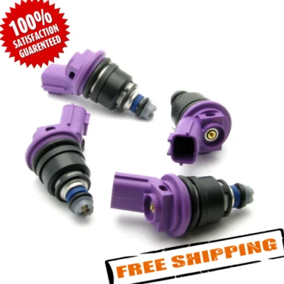 Inyectores de combustible DeatschWerks 01J-00-0550-4 para Nissan G20/SR20/240sx 1991-1998 Foto 1 de 4