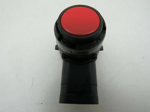 Sensor de ayuda de aparcamiento PDC original pintado transmisor 5Q0919275B rojo VW Audi Seat Skoda - Imagen 1 de 5