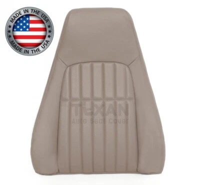 Cubierta de asiento de vinilo para conductor Chevy Camaro Base SS RS 2000, 2001, 2002 inclinada bronceada Foto 1 de 4