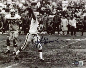 DARYLE LAMONICA SIGNED AUTOGRAPHED 8x10 PHOTO OAKLAND RAIDERS LEGEND BECKETT BAS - Picture 1 of 2