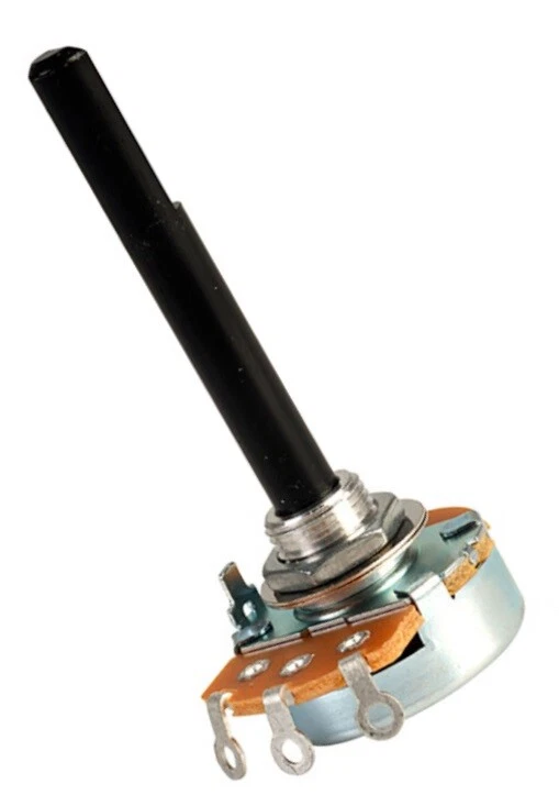 Logarithmic Potentiometer 24mm 470 4.7k 10k 47k 100k 470k 1M 2.2M Log Pot - Image 1 of 1