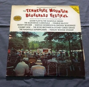 The Tennessee Mountain Bluegrass Festival - LP Vinyl - CMH 1978 - Picture 1 of 6