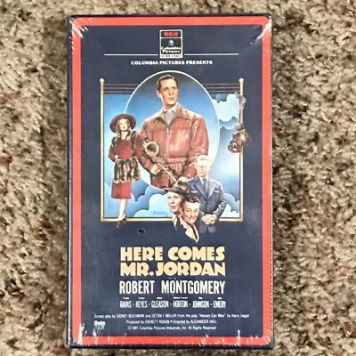  Factory Sealed RCA Columbia pictures Home Video Here Comes Mr.Jordan BetaHI Fi  - Image 1 of 4