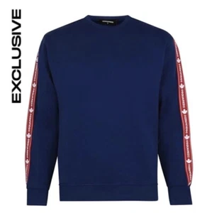 DSQUARED2 Tape Crew Sweatshirt - Picture 1 of 7
