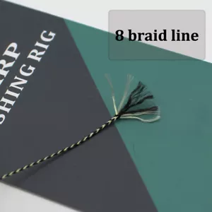 Soft Hook Link Karpfen Angelschnur Carp Braid Line für Hair Rigs 20m Camo Green - Bild 1 von 4