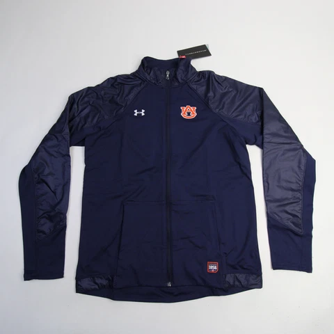 Auburn Tigers Under Armour ColdGear Jacket Women's Navy New Cover