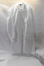 Red Kap KP70WH5 Lab Coat Cuffed Unisex With 3 Front Pockets - White - Small-Reg.