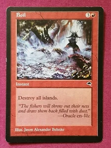 Magic The Gathering TEMPEST BOIL red card MTG - Picture 1 of 2