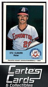 Stu Cliburn 1984 Cramer Pacific Coast League #113  Edmonton Trappers