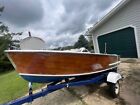 Boat,1946 Original Chris Craft Wooden 16? inboard Runabout. Trailer included!