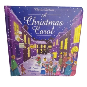 A Christmas Carol Children's Padded Board Book Little Hippo Books - Picture 1 of 6