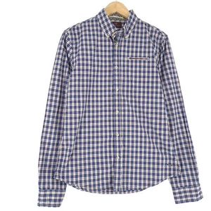 Camisa De Hombre Scotch & Soda A Cuadros Multicolor De Algodón IA6 Talla S - Imagen 1 de 9