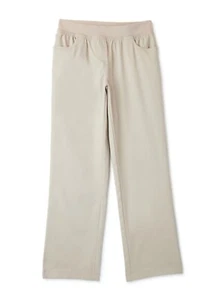 Wonder Nation Girls School Uniform Pull On Pants Khaki Size 6X NEW - Picture 1 of 3