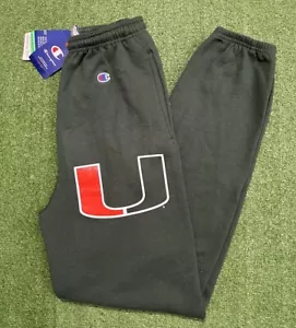 Vintage Champion Miami Hurricanes Sweatpants Adult Size Small NWT - Picture 1 of 5