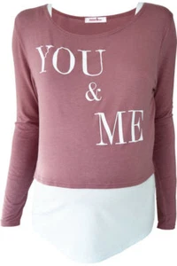 You & Me Maternity and Nursing Top: Dusky Pink (Exclusive Breastfeeding Top) - Picture 1 of 7
