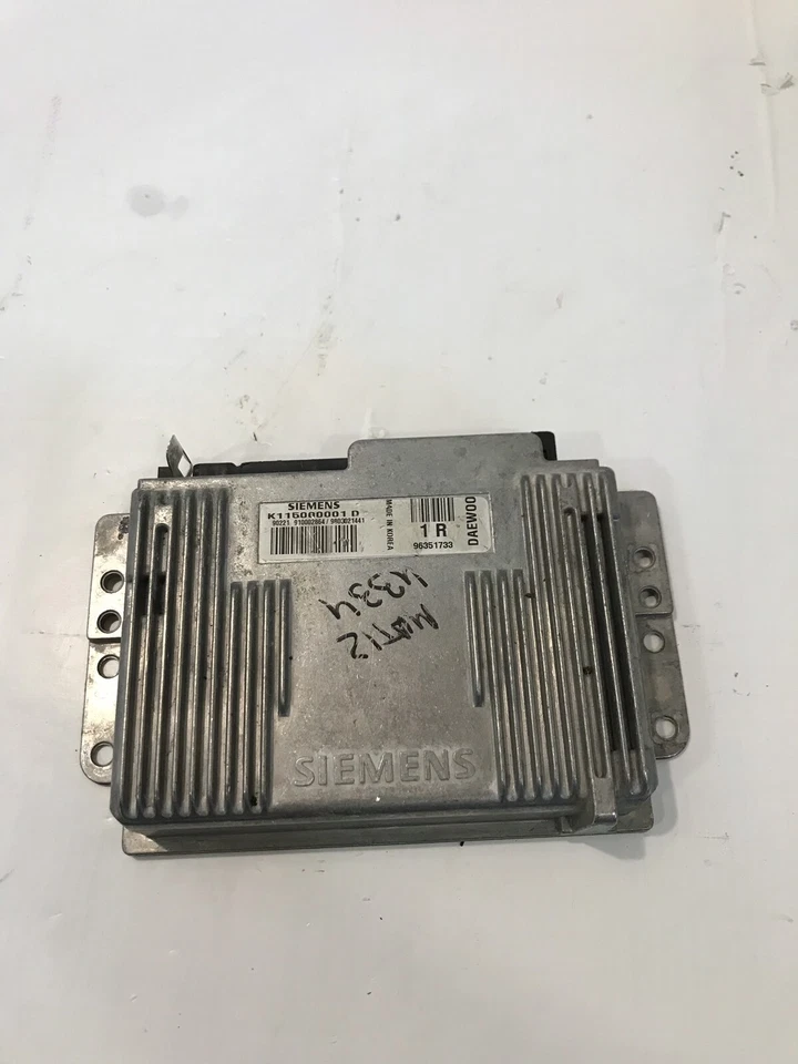 Unidad de control del motor Daewoo Matiz-Ecu 96351733 K115000001 genuina 2002 - Imagen 1 de 4