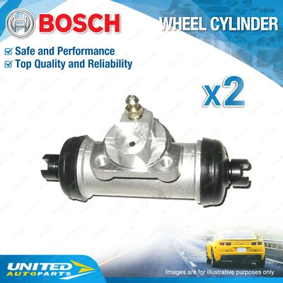 2 x Bosch Rear Wheel Cylinders for Nissan Patrol GU GQ MQ Y61 160 Safari 160 161 - image 1 of 2