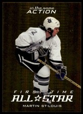 2003-04 In The Game Action First Time All-Star Martin St. Louis Lightning #FT-9