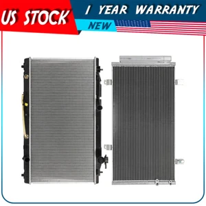 Radiator and AC Condenser Kit For 2007-2009 2010 2011 Toyota Camry 2817 3396 - Picture 1 of 13