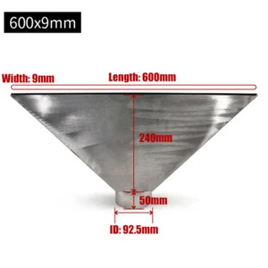 Wide Slot Nozzle (ø 92.5mm) 600 x 9mm for WR6000L Hot Air Heater - Picture 1 of 3