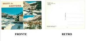 CARTOLINA PIEMONTE CANTOIRA CINEMA E FRAZIONE VILLA, BAR VILLA, PANORAMICA - Foto 1 di 1