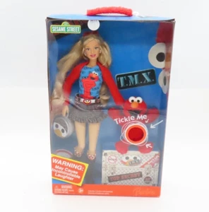 Barbie and Elmo Sesame Street TMX Tickle Me Elmo Doll 2006 Mattel K5499 - Picture 1 of 10