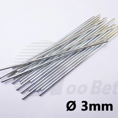 3mm Eisenstange Rundstab Getriebewelle Motor Achse Spielzeug RC Auto Modell DIY - Bild 1 von 4