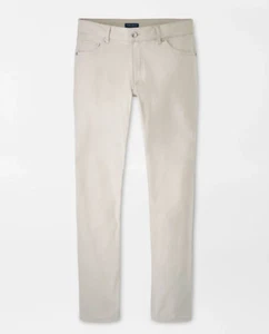 Peter Millar Crown Crafted Stone Delvin 5-Pocket Pants Size 34 MSRP $245 - Picture 1 of 7