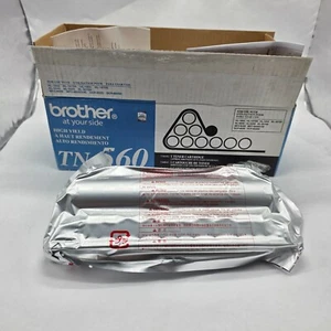 Brother Genuine TN560 TN-560 Black Toner Sealed - Picture 1 of 3