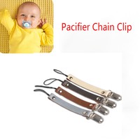 leather baby teether